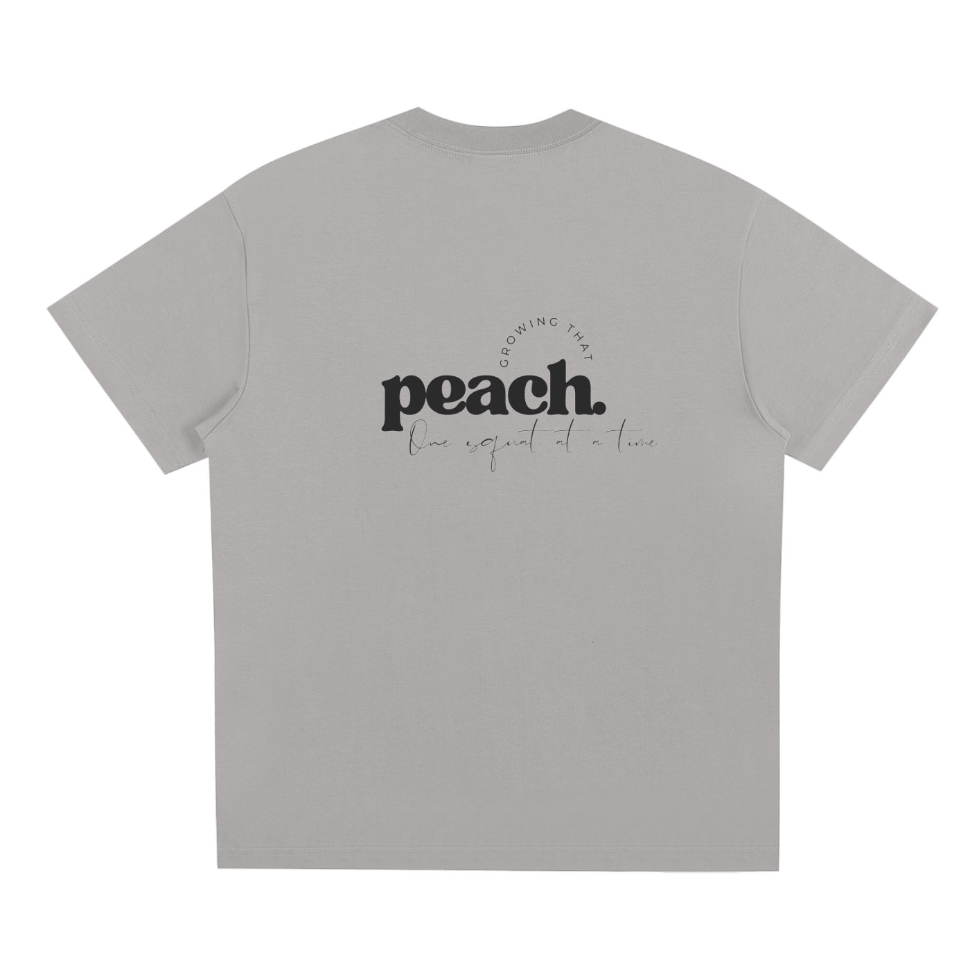 Growing that peach oversized T-Shirt