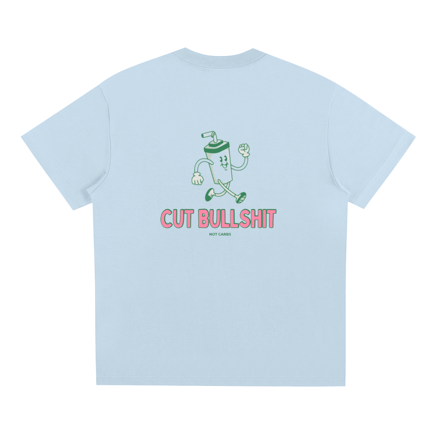 Cut carbs to oversized T-Shirt